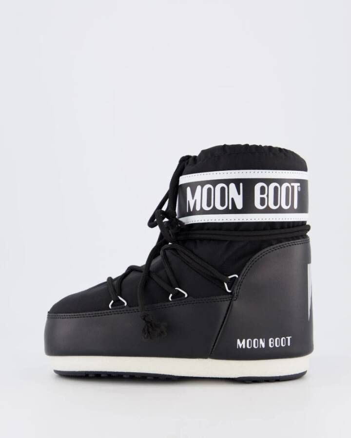 moon boot Lage Nylon Iconische Winterlaarzen Black Dames