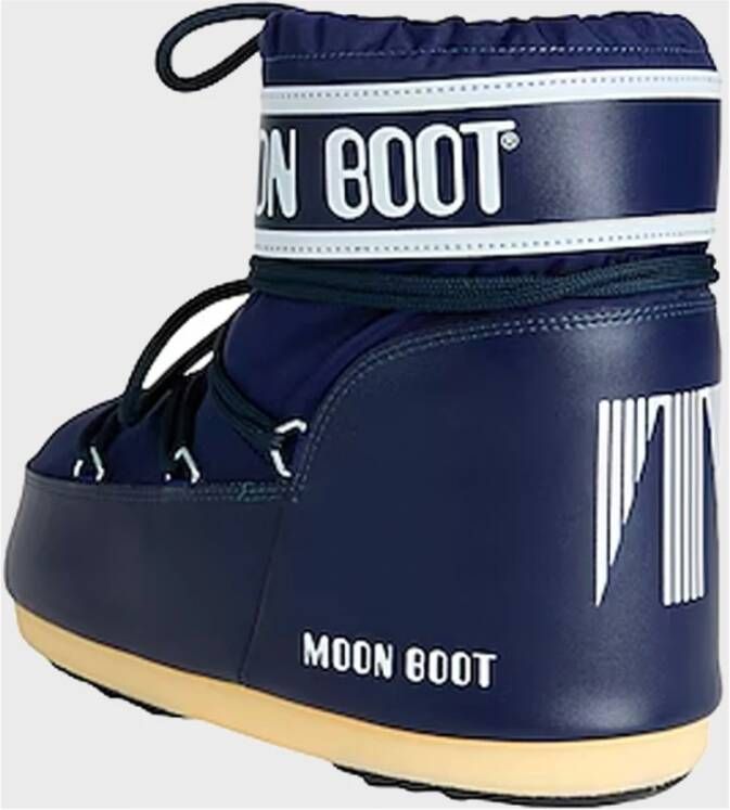 moon boot Lage Nylon Iconische Winterlaarzen Blue Dames