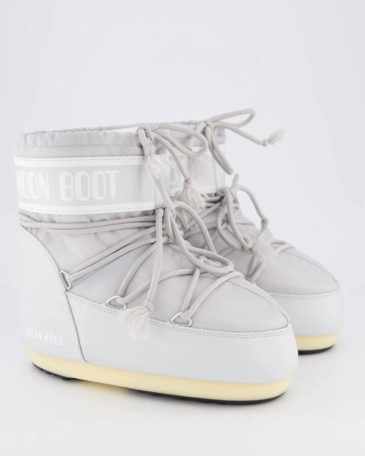 moon boot Lage Nylon Iconische Winterlaarzen Gray Dames