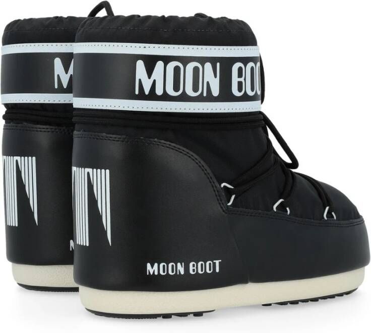 moon boot Lage Nylon Zwarte Icon Laarzen Black Dames