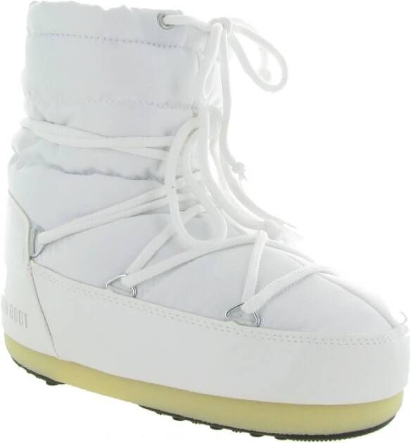 moon boot Licht Laag Nylon Winterlaarzen White Heren