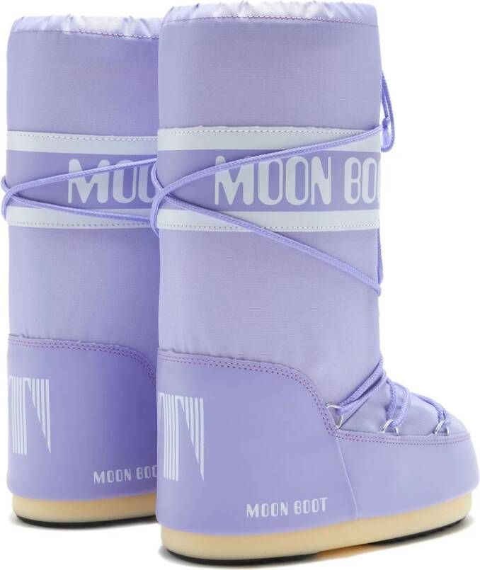 moon boot Lila Enkellaarzen voor Dames Purple Dames