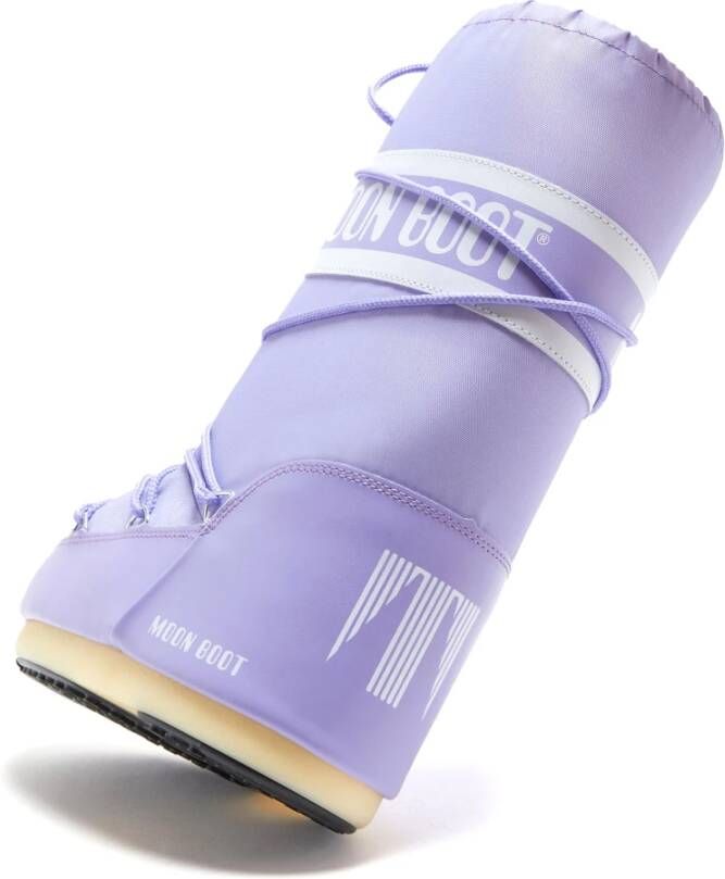 moon boot Lila Enkellaarzen voor Dames Purple Dames