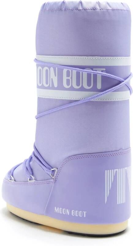 moon boot Lila Enkellaarzen voor Dames Purple Dames