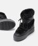 Moon boot Zwarte Snowboots met Bontinzetten Black Dames - Thumbnail 8