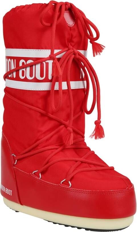 moon boot Nylon Icon Winterlaarzen Red Dames