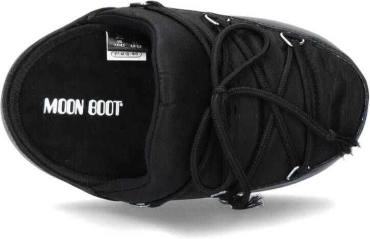 moon boot Nylon Logo Muiltjes Sandalen Black Heren