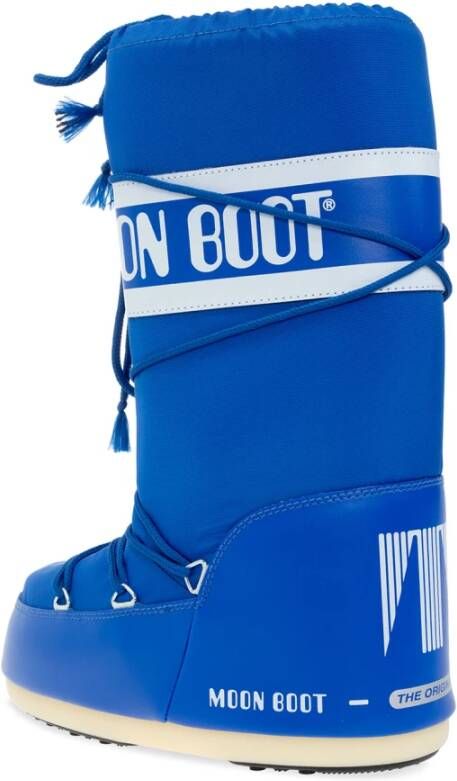 moon boot Nylon sneeuwlaarzen Blauw Dames