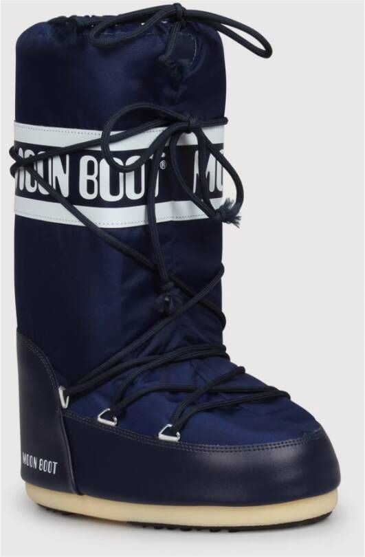 moon boot Nylon Sneeuwlaarzen met thermisch ontwerp Blue Dames