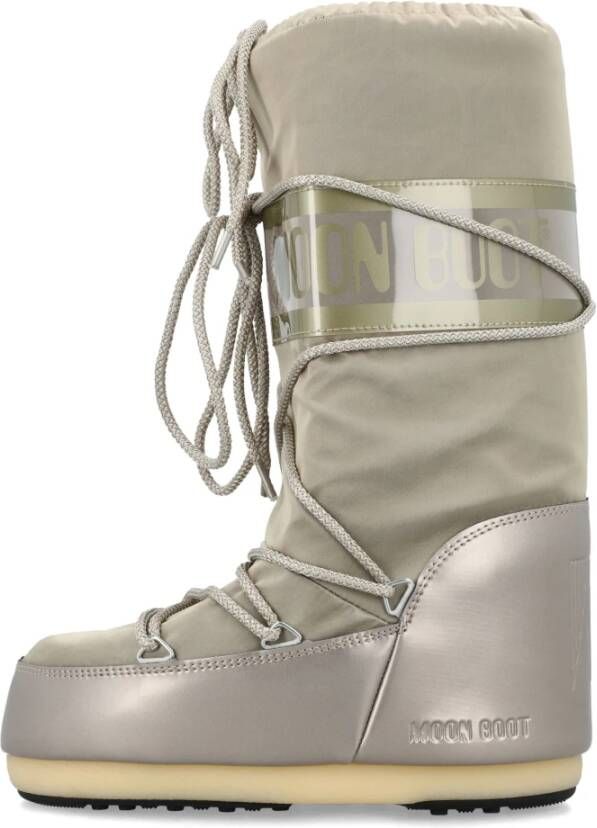 moon boot Platinum Gesloten Laarzen Klassieke Icoon Stijl Gray Dames