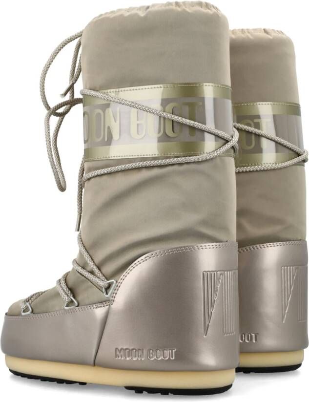 moon boot Platinum Gesloten Laarzen Klassieke Icoon Stijl Gray Dames