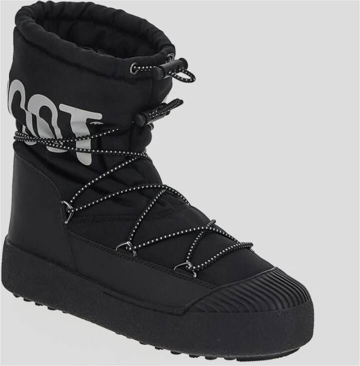 moon boot Polar Nylon Schoen van synthetische stof Black Heren