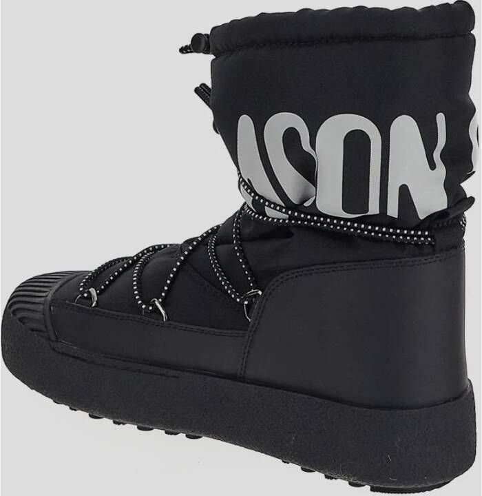 moon boot Polar Nylon Schoen van synthetische stof Black Heren