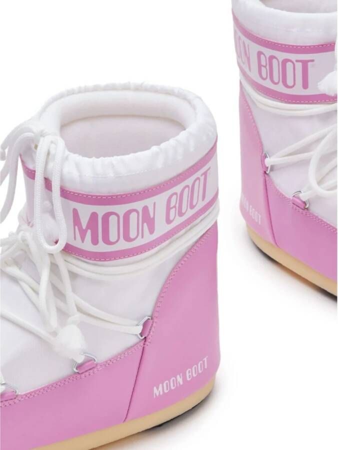 moon boot Icon Low Nylon Boots Pink Dames