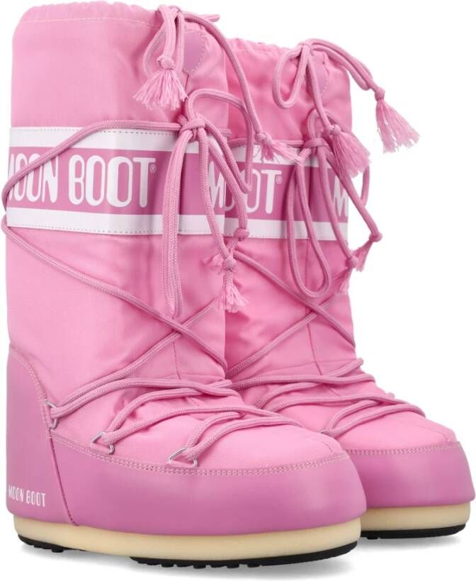 moon boot Roze Gesloten Icon High Nylon Laarzen Pink Dames