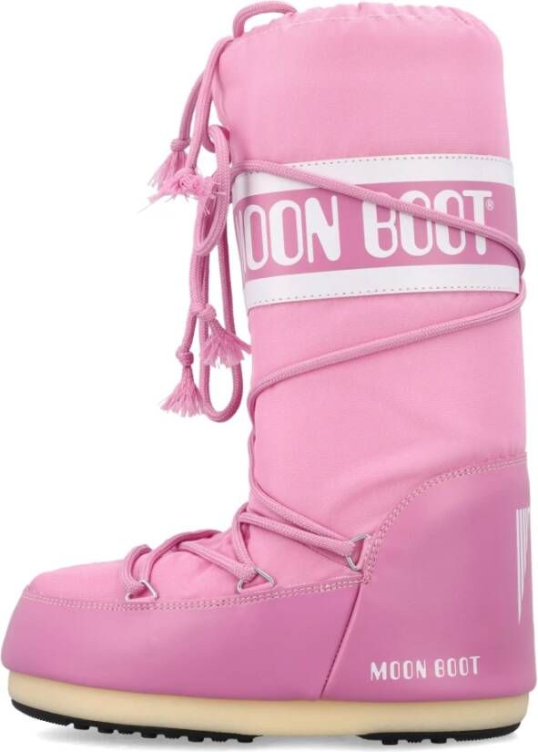 moon boot Roze Gesloten Icon High Nylon Laarzen Pink Dames