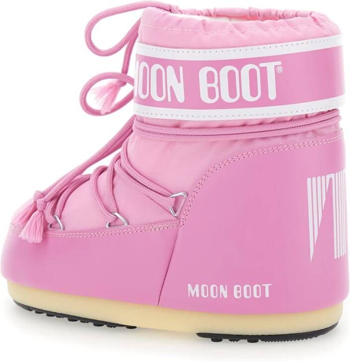 moon boot Roze Icon Low Nylon Winterlaarzen Pink Dames