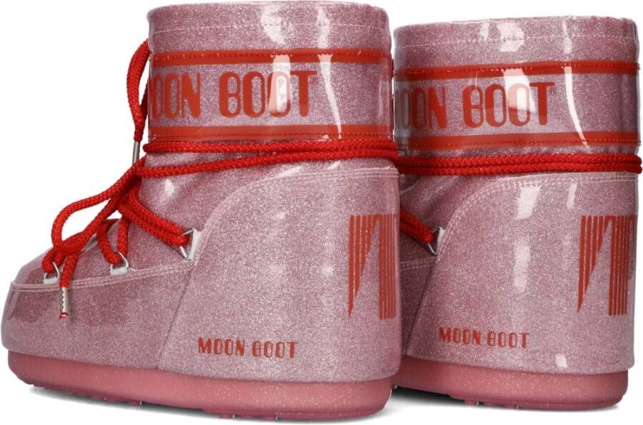 moon boot Roze Rubber Winterlaarzen Pink Dames