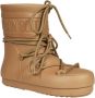 Moon boot Rubberen regenlaarzen met reliëf logo Beige Dames - Thumbnail 2