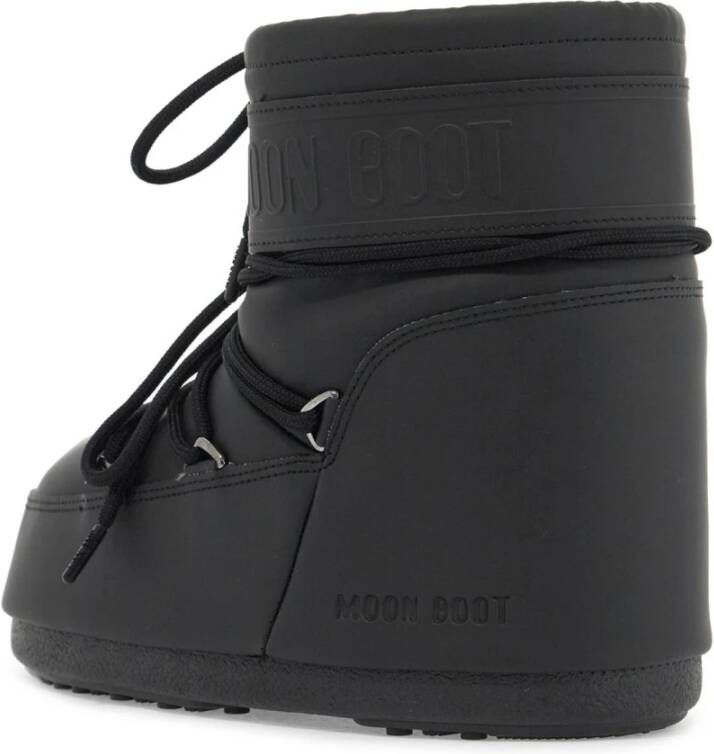 moon boot Rubberen sneeuwlaarzen met isolerende voering Black Dames