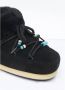 Moon boot Shearling Beaded Suède Muiltjes Black Dames - Thumbnail 2