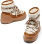 Moon boot Shearling Veterschoenen voor de Winter Brown Dames - Thumbnail 2