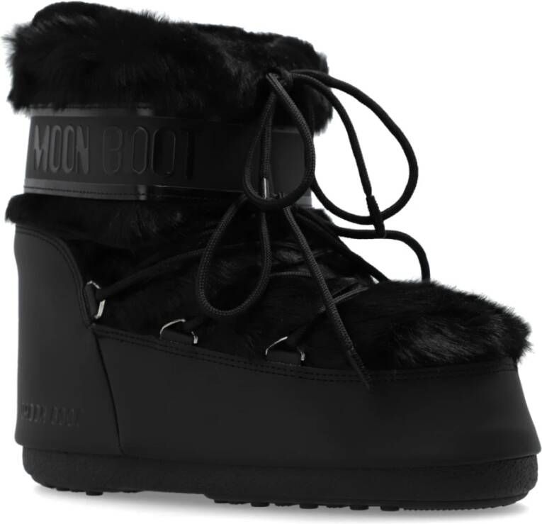 moon boot Sneeuwlaarzen Icon Low Faux Fur Black Dames