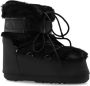 Moon boot Winterlaarzen met nepbont en veters Black Dames - Thumbnail 9