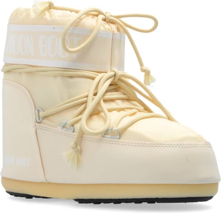 moon boot Sneeuwlaarzen 'Icon Low Nylon' Beige Dames