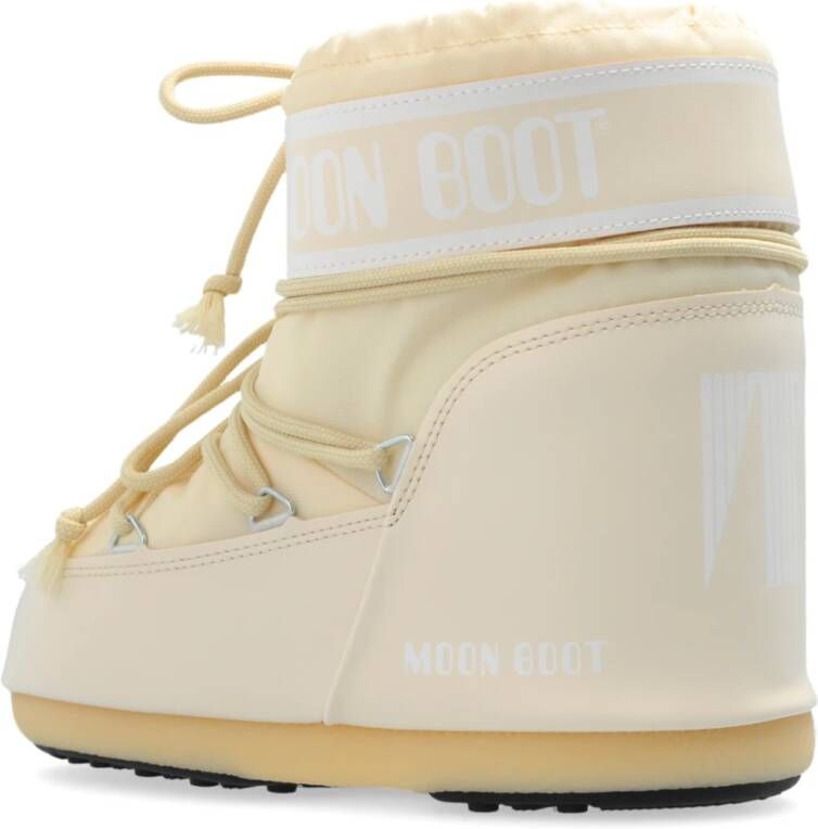 moon boot Sneeuwlaarzen 'Icon Low Nylon' Beige Dames