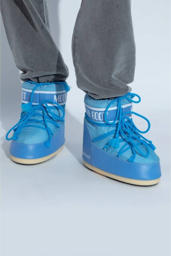 moon boot Sneeuwlaarzen Icon Low Nylon Blue Dames