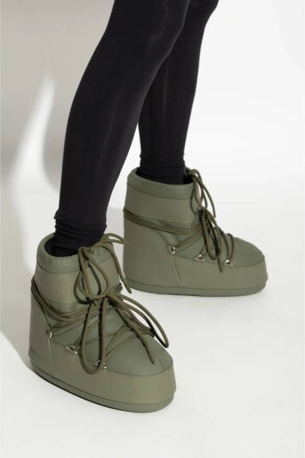 moon boot Sneeuwlaarzen Icon Low Rubber Green Dames