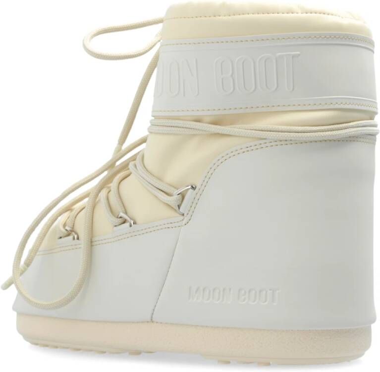 moon boot Sneeuwlaarzen 'Icon Low Rubber' White Heren