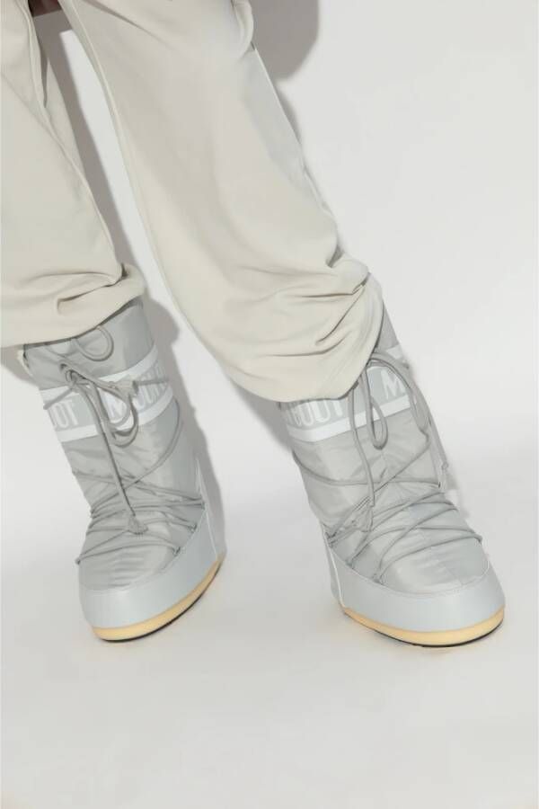 moon boot Sneeuwlaarzen 'Icon Nylon' Gray Dames