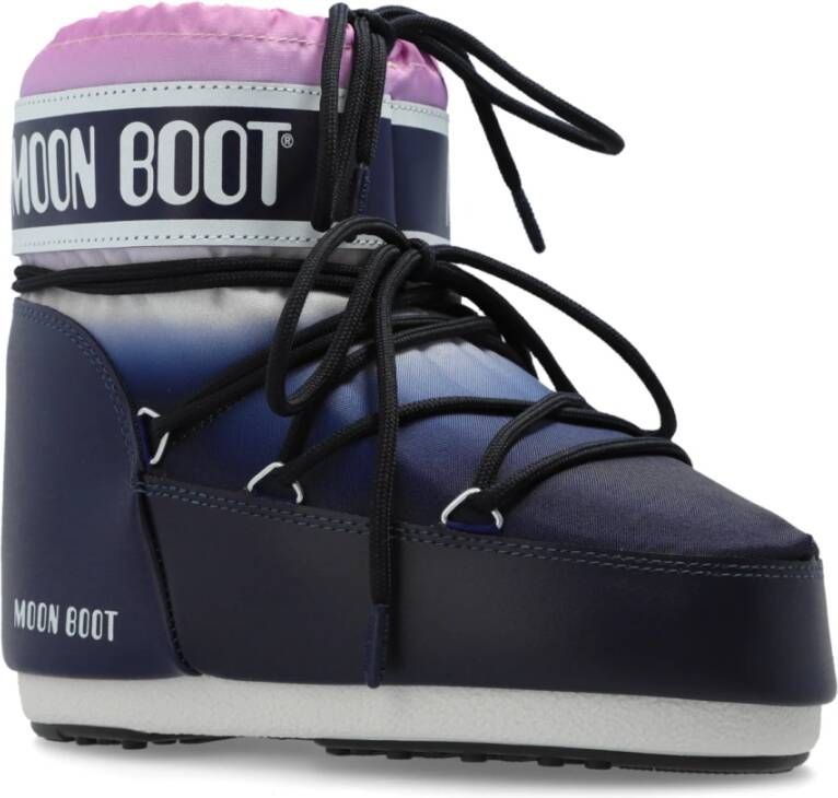 moon boot Sneeuwlaarzen Iconen Laag Blue Dames