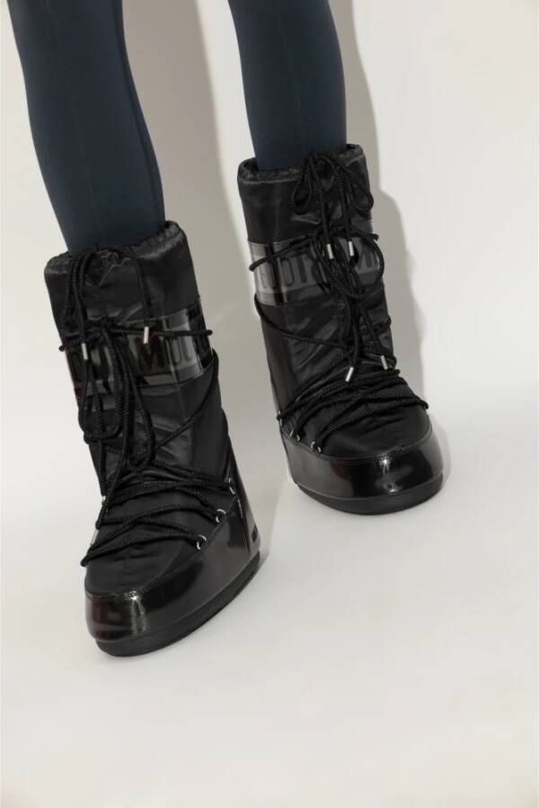 moon boot Sneeuwlaarzen icoon blik Black Dames