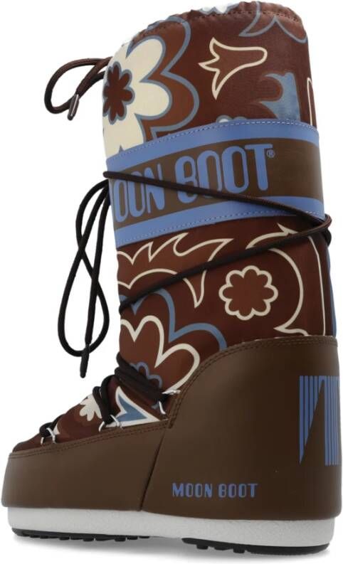 moon boot Sneeuwlaarzen Icoon Bloem Brown Dames