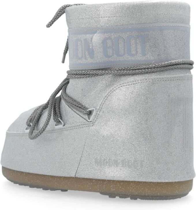 moon boot Sneeuwlaarzen Icoon Glitter Gray Dames