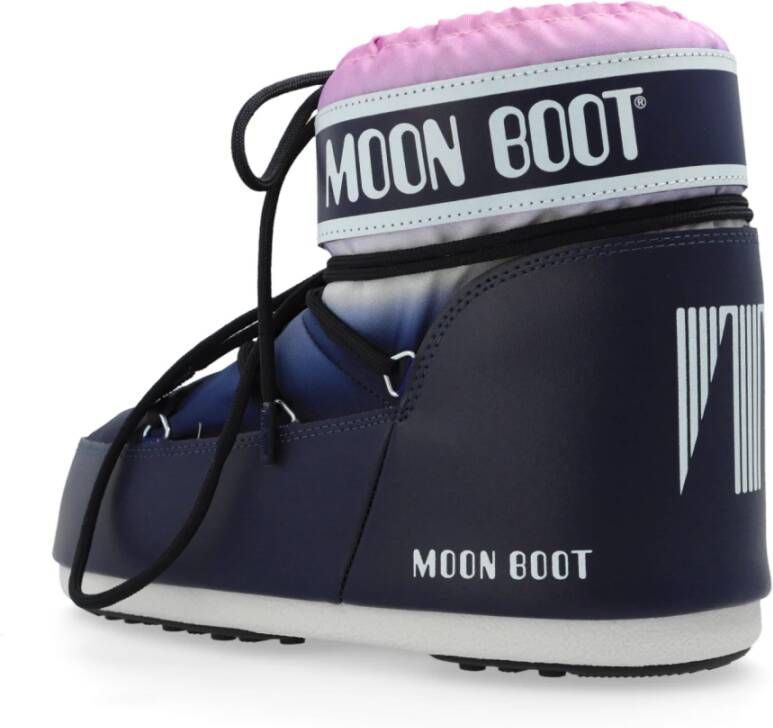 moon boot Sneeuwlaarzen icoon laag maanopkomst Blue Heren