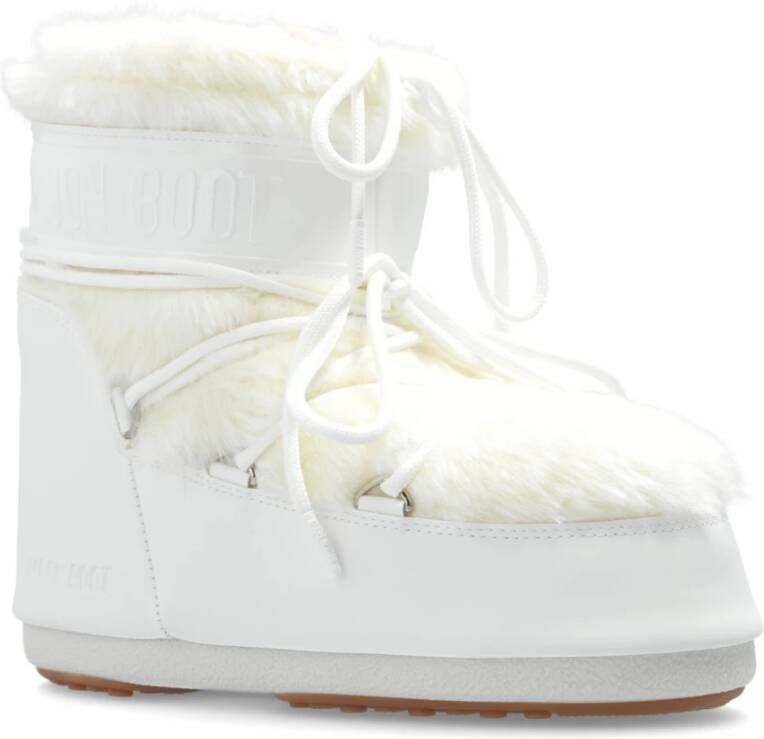 moon boot Sneeuwlaarzen Icoon Laag Nepbont White Dames