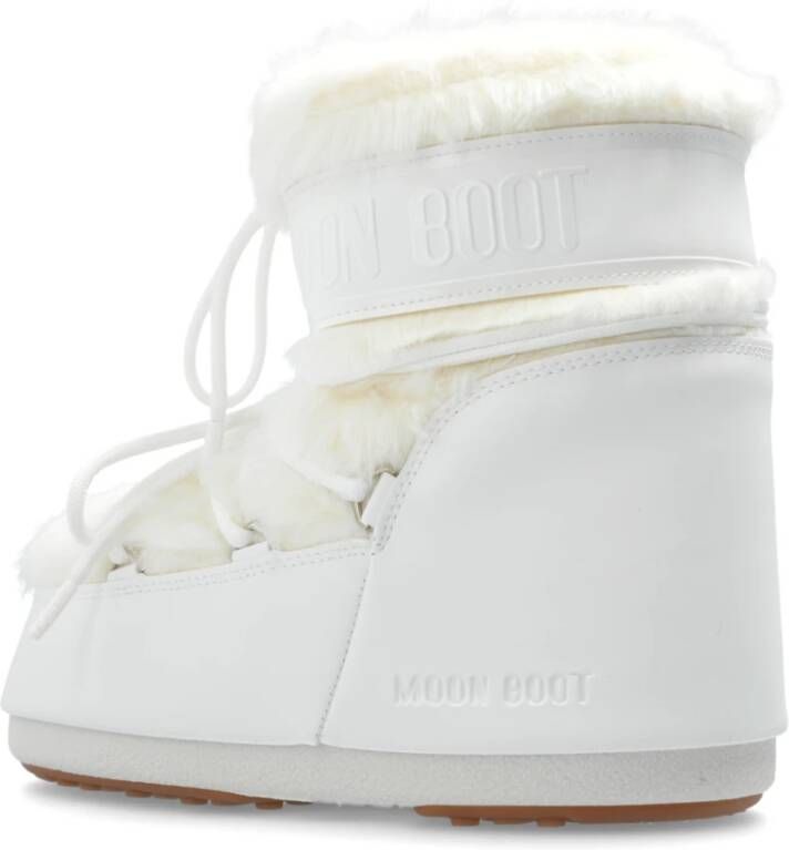 moon boot Sneeuwlaarzen Icoon Laag Nepbont White Dames