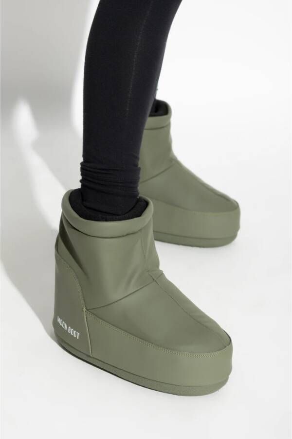 moon boot Sneeuwlaarzen icoon laag nolace rubber Green Dames