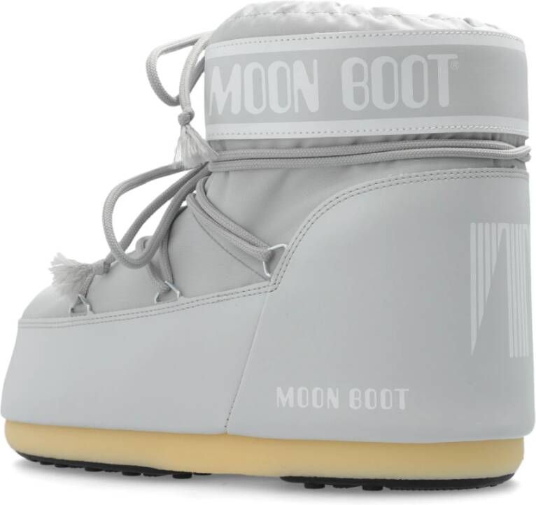 moon boot Sneeuwlaarzen Icoon Laag Nylon Gray Heren