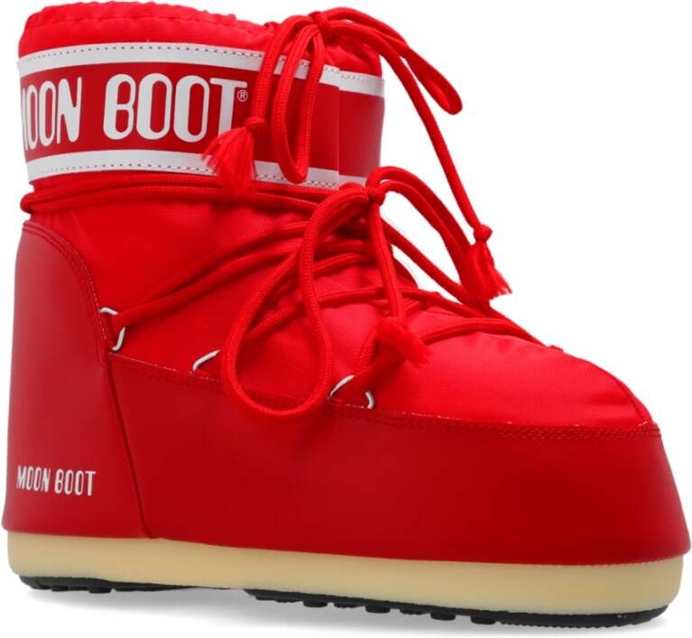 moon boot Sneeuwlaarzen Icoon Laag Nylon Red Dames