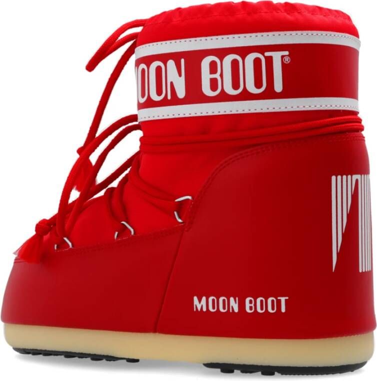 moon boot Sneeuwlaarzen Icoon Laag Nylon Red Dames