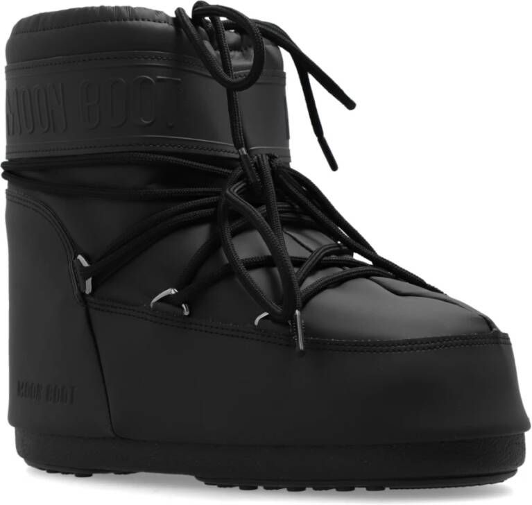 moon boot Sneeuwlaarzen Icoon Laag Rubber Black Dames