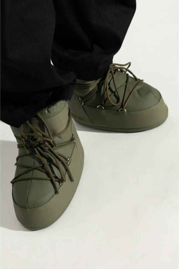 moon boot Sneeuwlaarzen Icoon Laag Rubber Green Heren