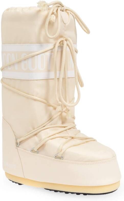 moon boot Sneeuwlaarzen icoon nylon Beige Dames