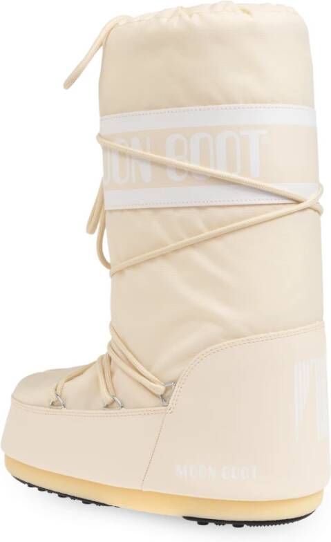 moon boot Sneeuwlaarzen icoon nylon Beige Dames