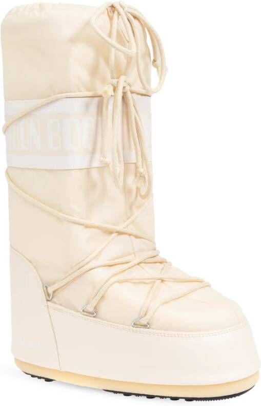 moon boot Sneeuwlaarzen Icoon Nylon Beige Heren